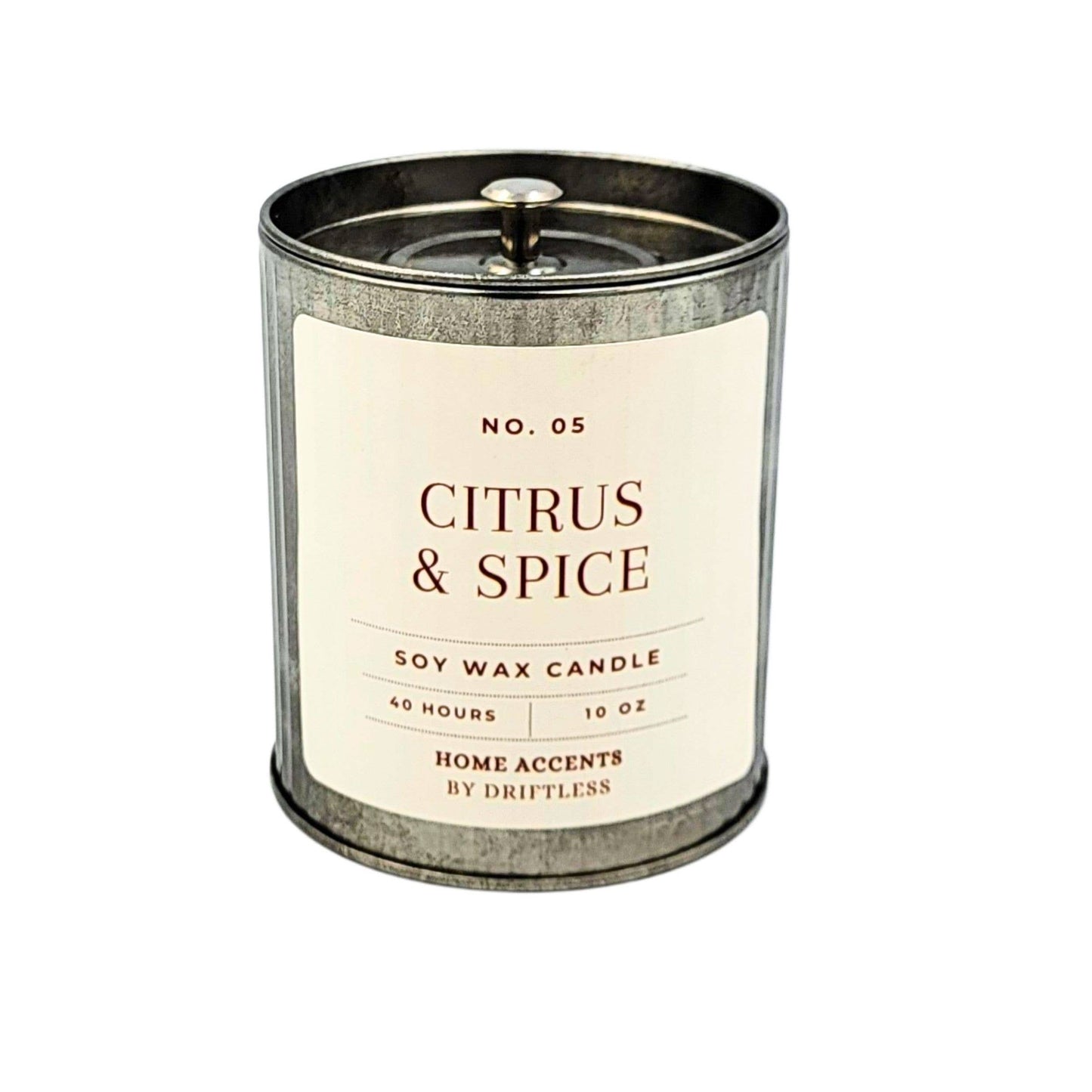 Citrus & Spice Holiday Candle - Home Decor Wholesale Candles