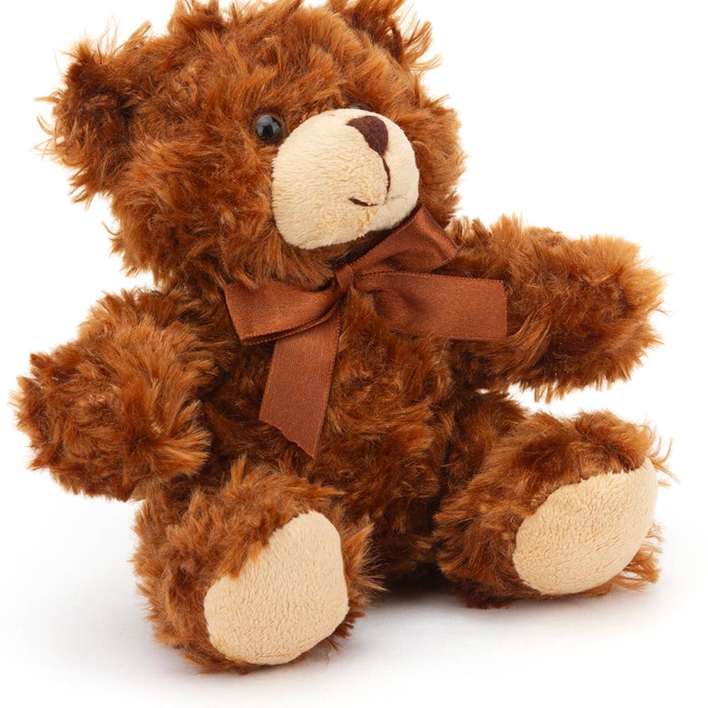 6″ Sitting Bears Plush | Ribbon Teddy Bear Assortments