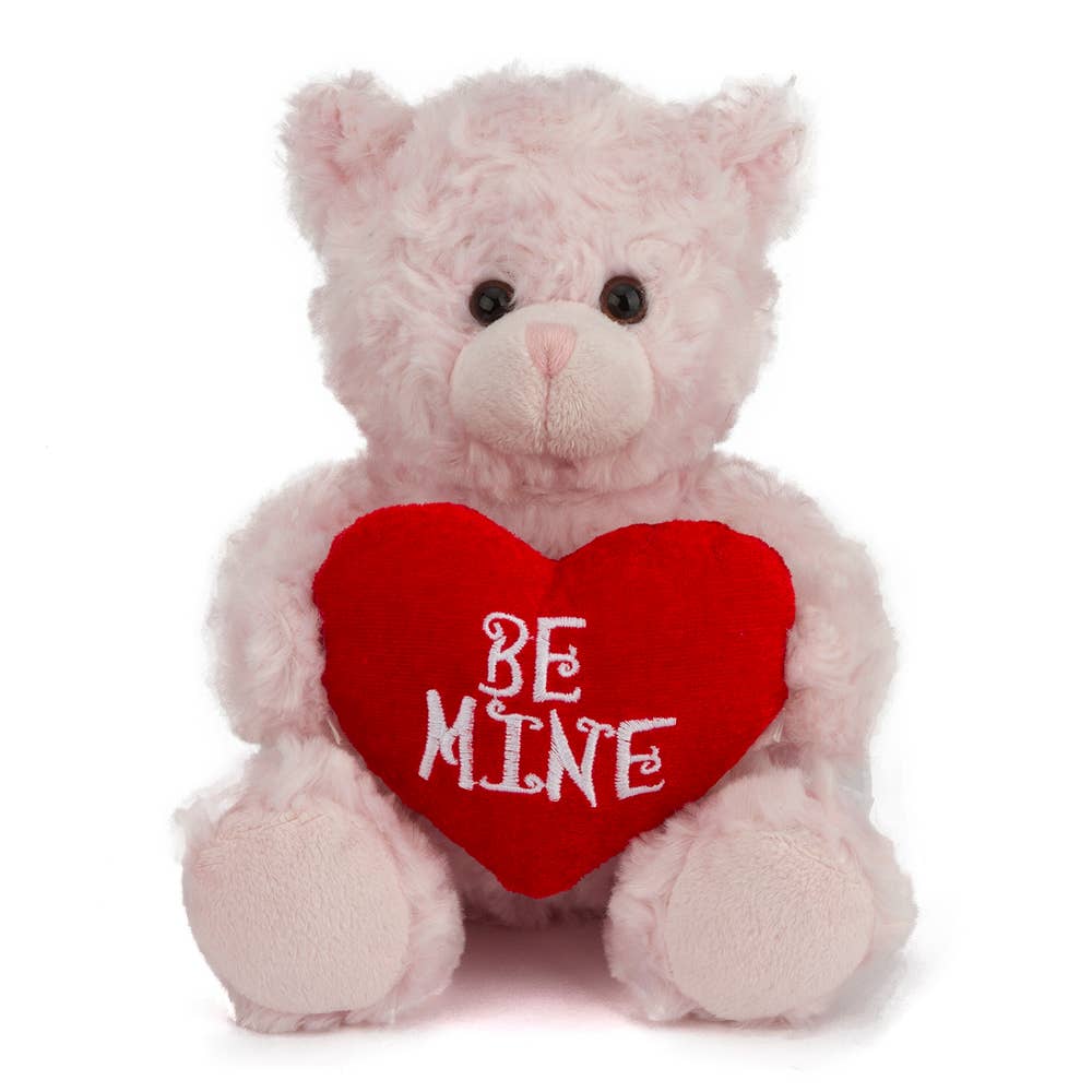 6″ & 9″ Valentine Teddy Bear | Bear Holding Be Mine Heart