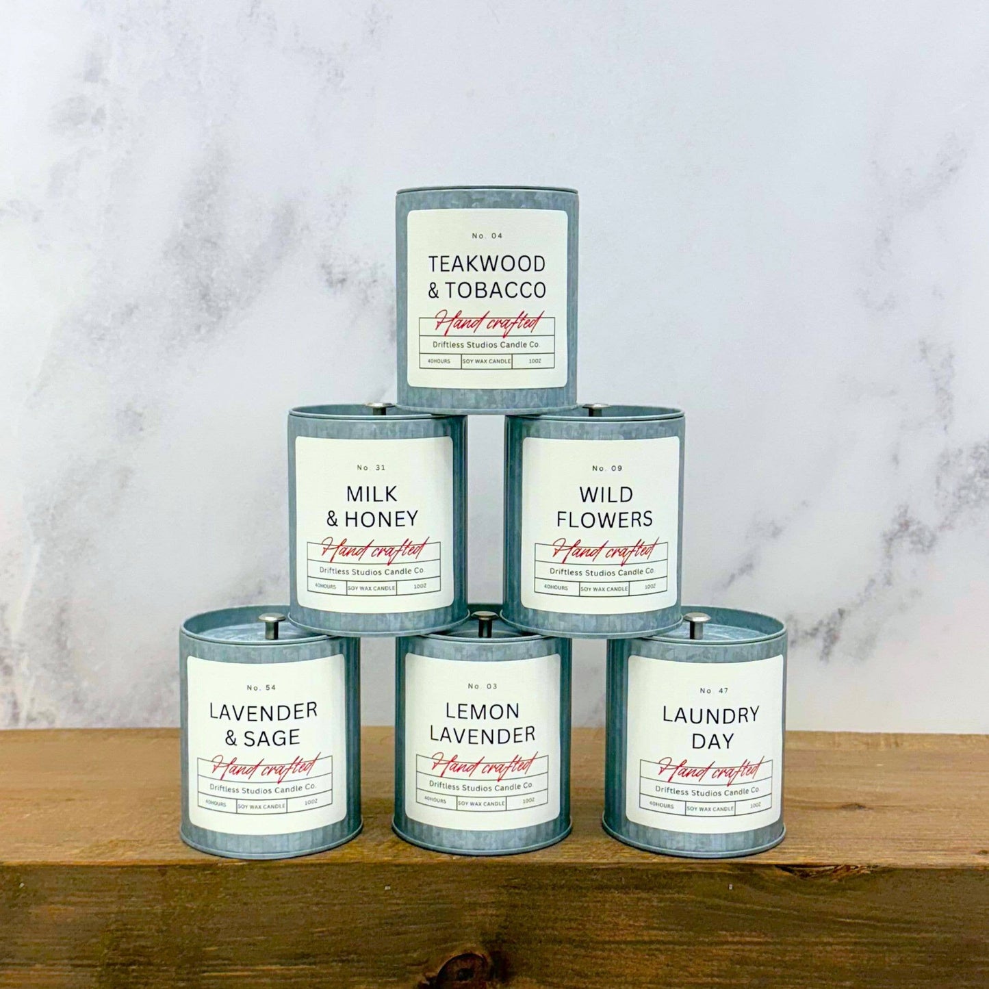 Laundry Day Spring Handcrafted Candles - Home Decor