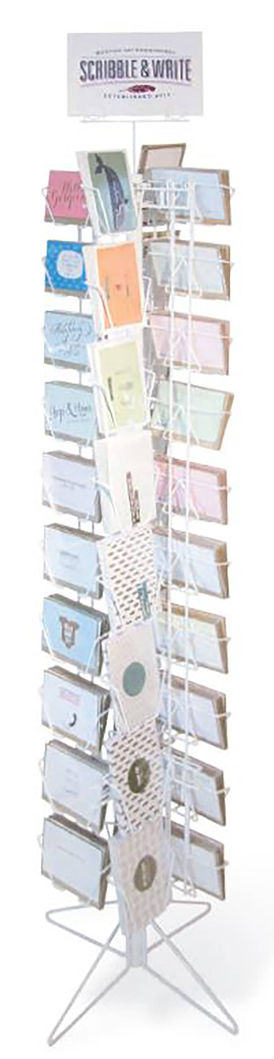 Spinner Part Slim Flex Display 5 x 7 Stationery Card holder