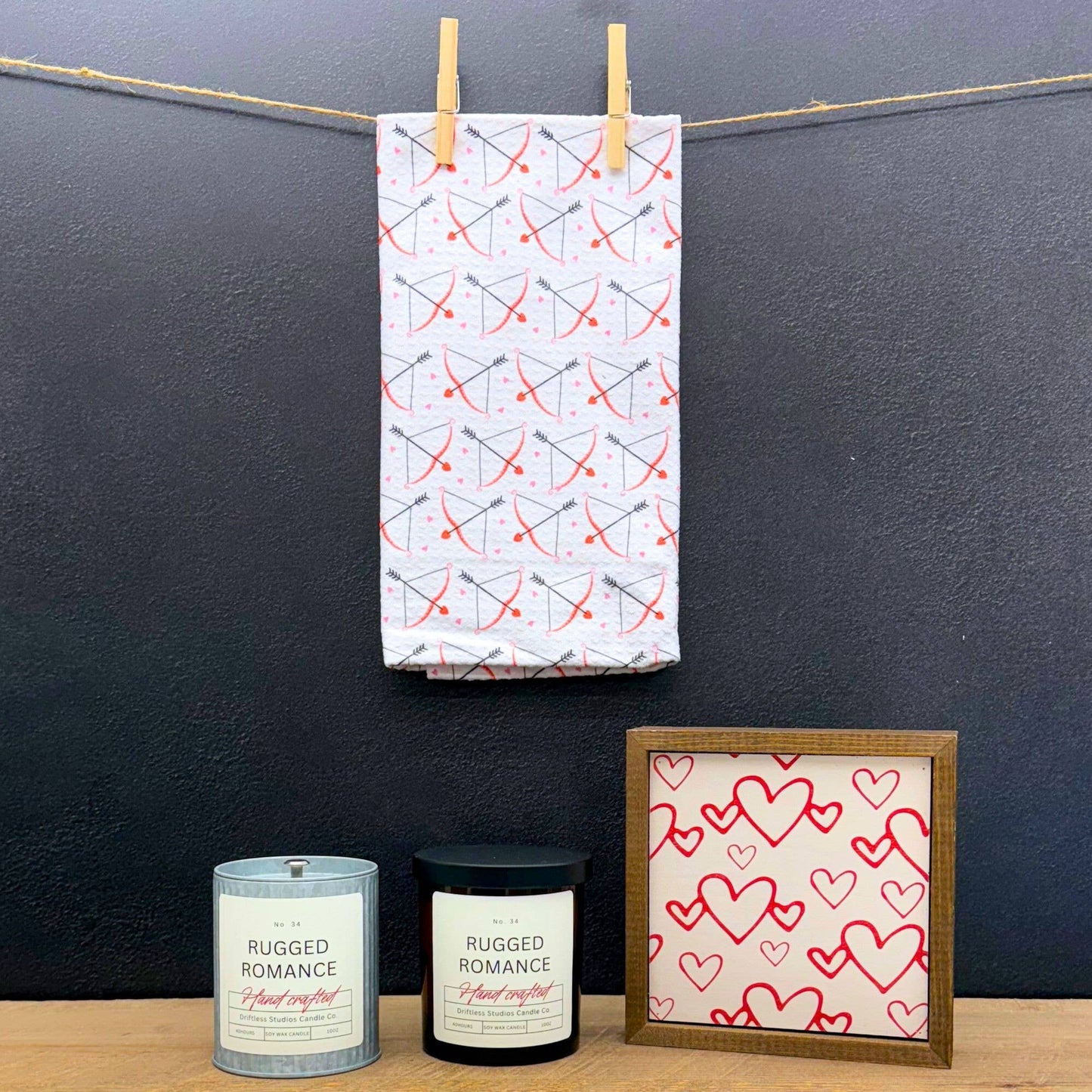 Rugged Romance Valentines Spring Candles - Wholesale Candle