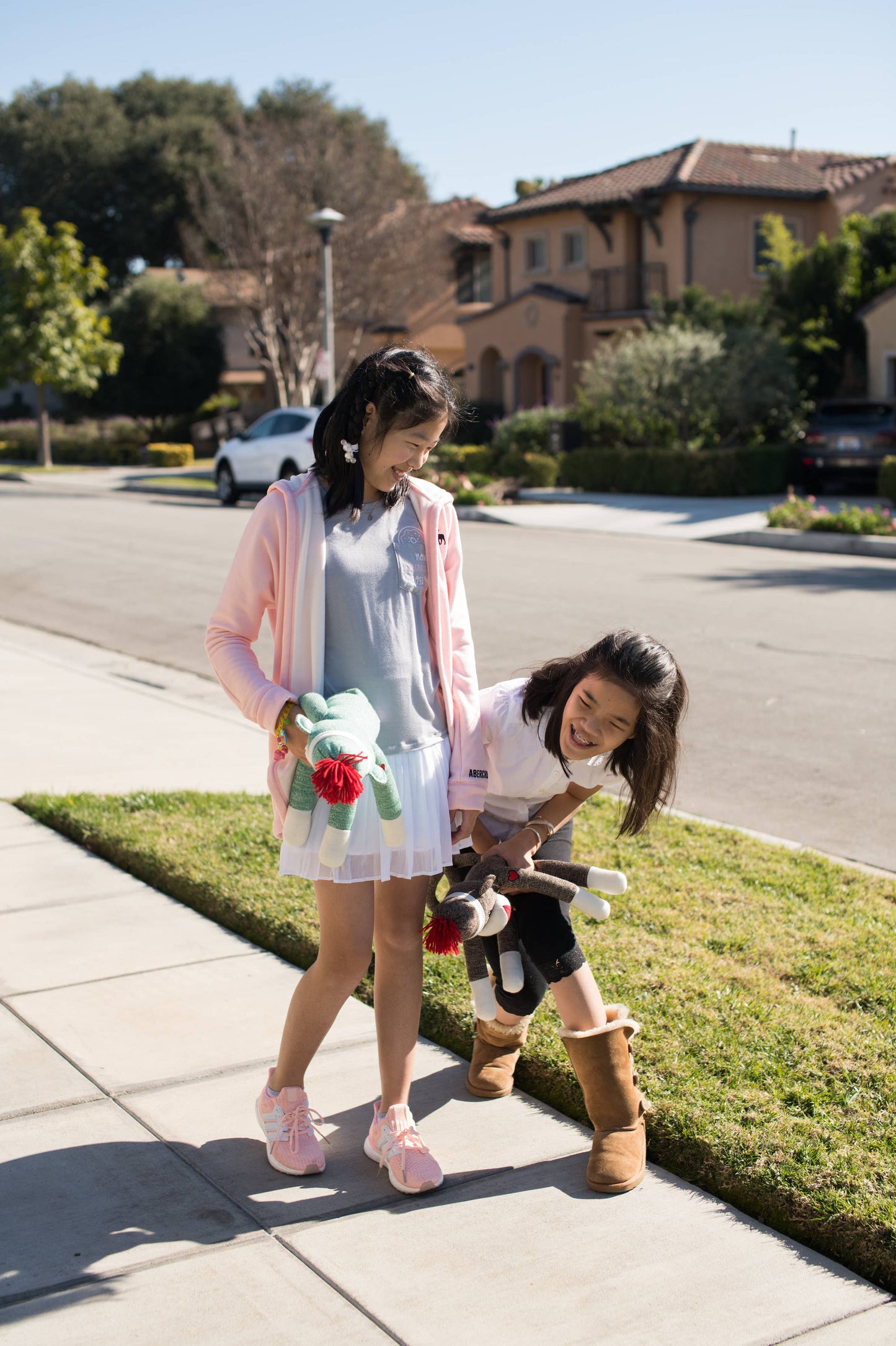 20″ Valentine Sock Monkey | Valentine Plush Monkey Gift