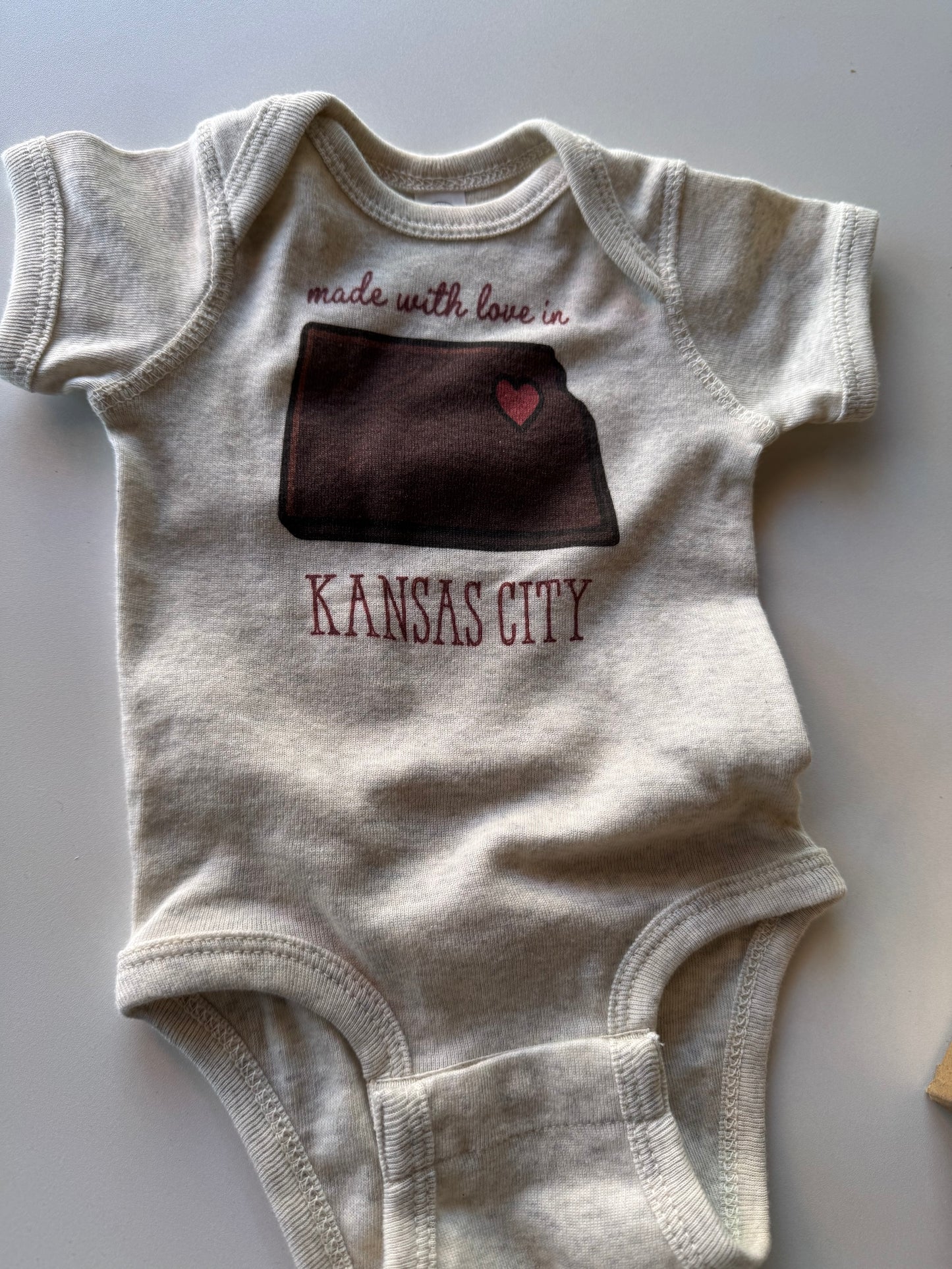 Baby onesies- made with love