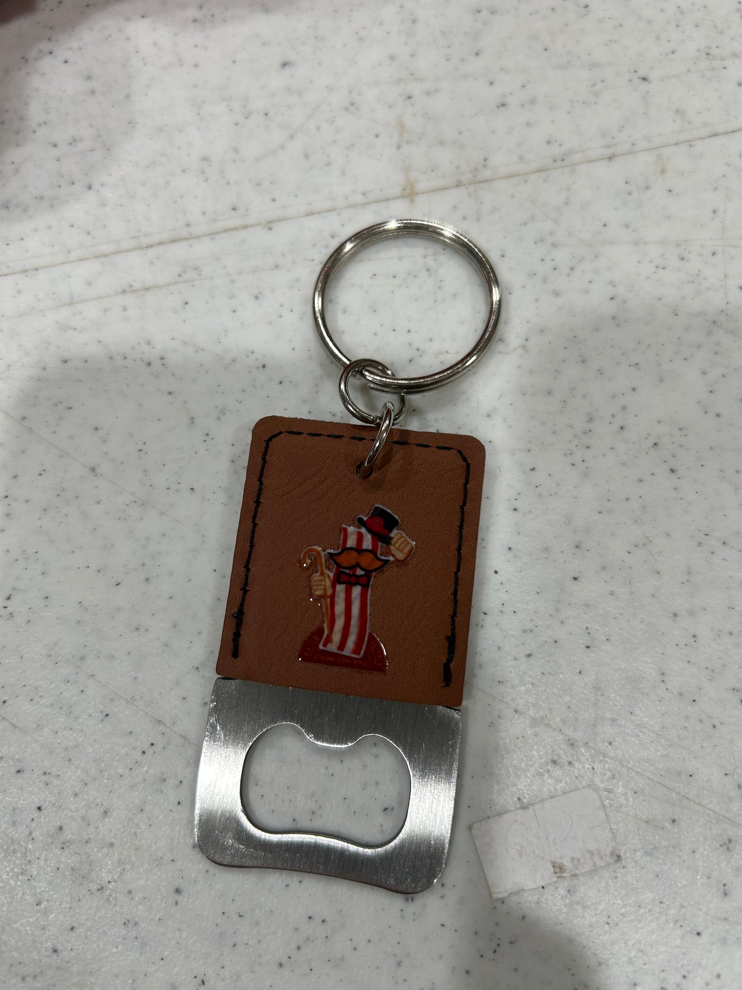 Leather Bottle Opener