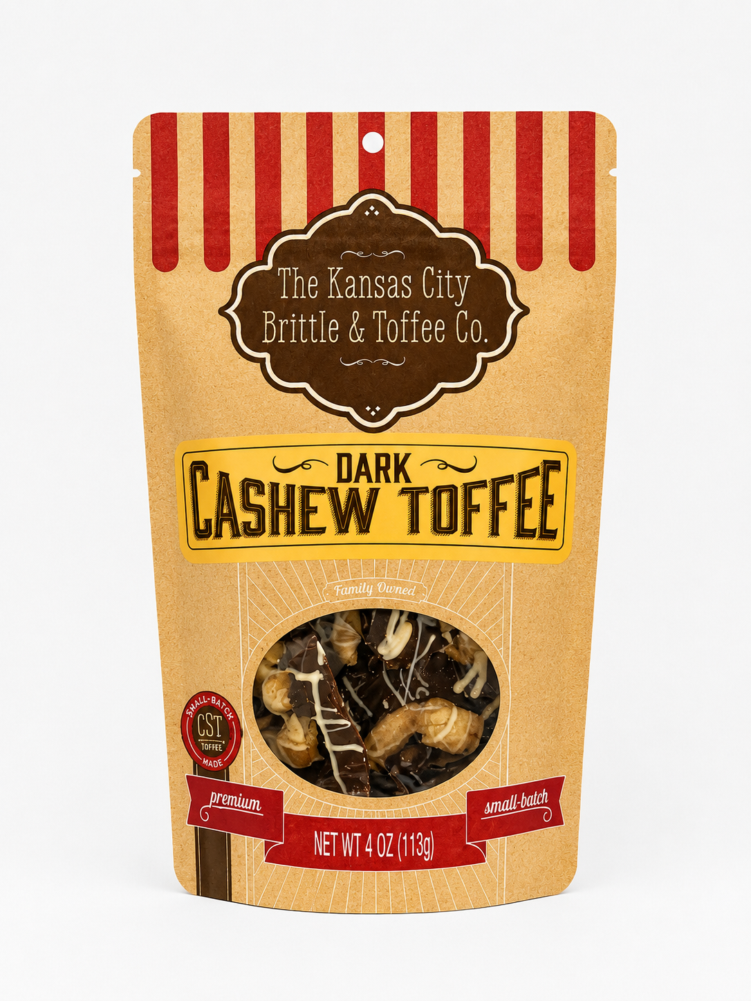 Dark Cashew Toffee