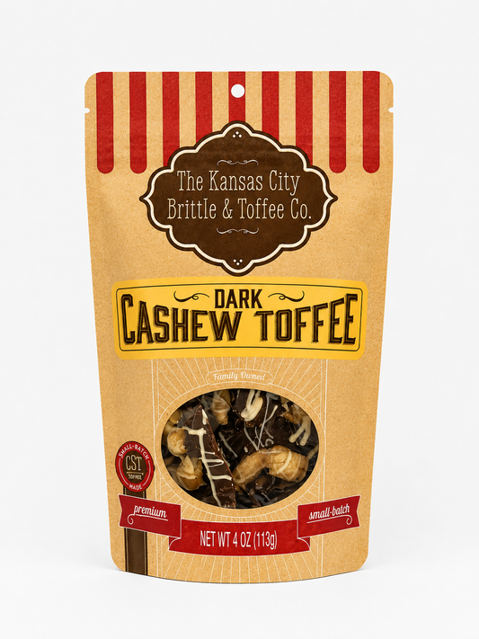 Dark Cashew Toffee