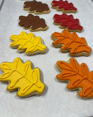 Fall Sugar Cookies