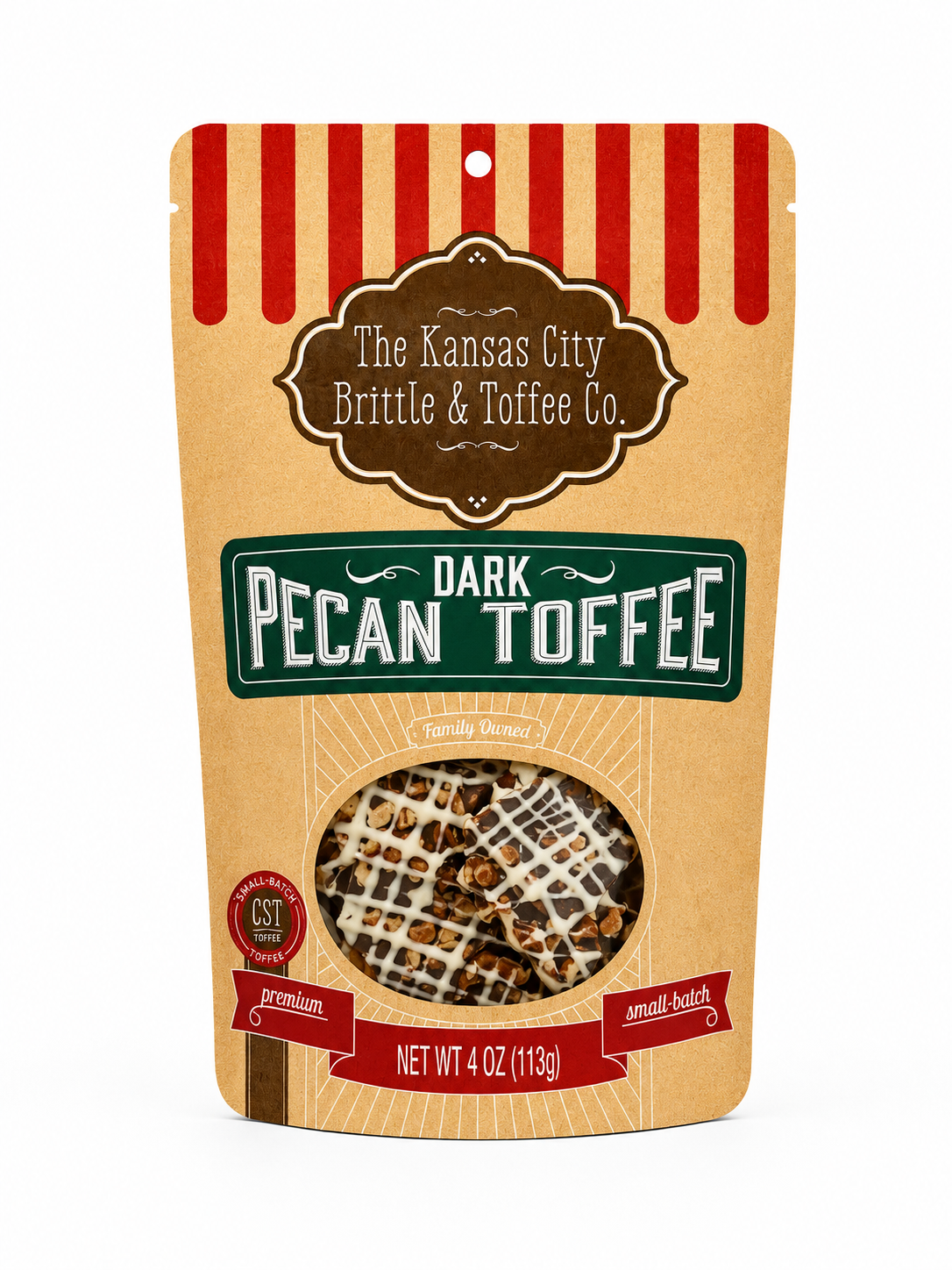 Dark Pecan Toffee