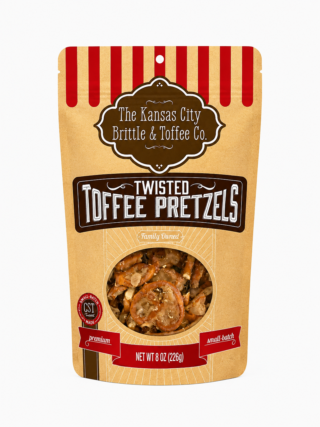 Twisted Pretzel Toffee