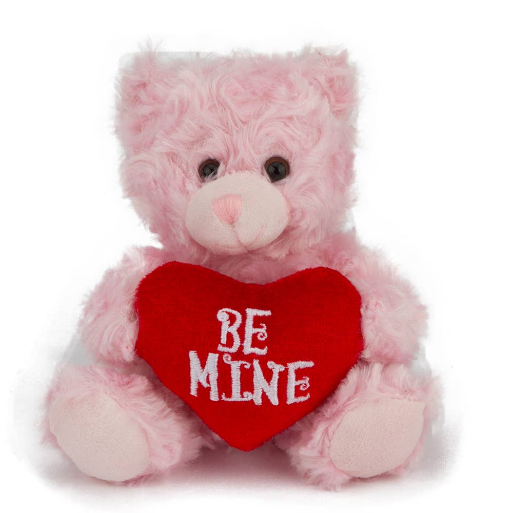 6″ & 9″ Valentine Teddy Bear | Bear Holding Be Mine Heart
