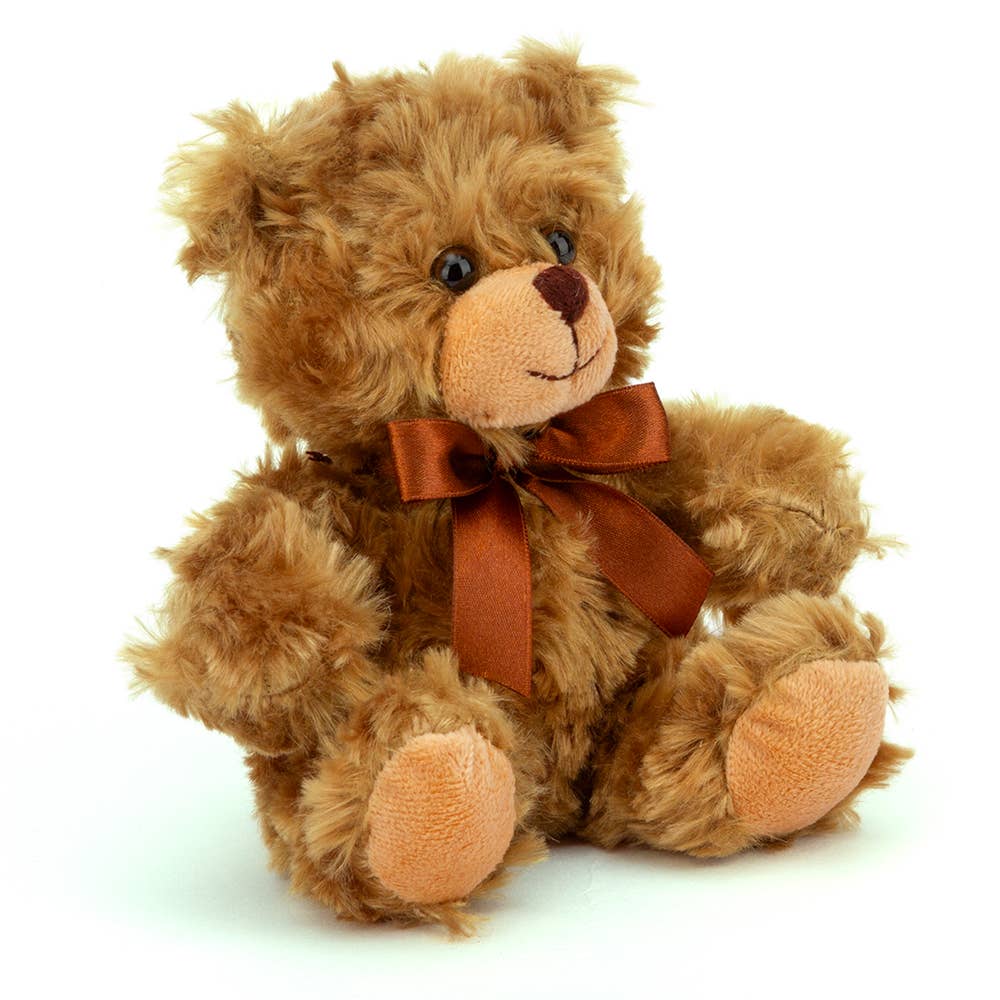 6″ Sitting Bears Plush | Ribbon Teddy Bear Assortments