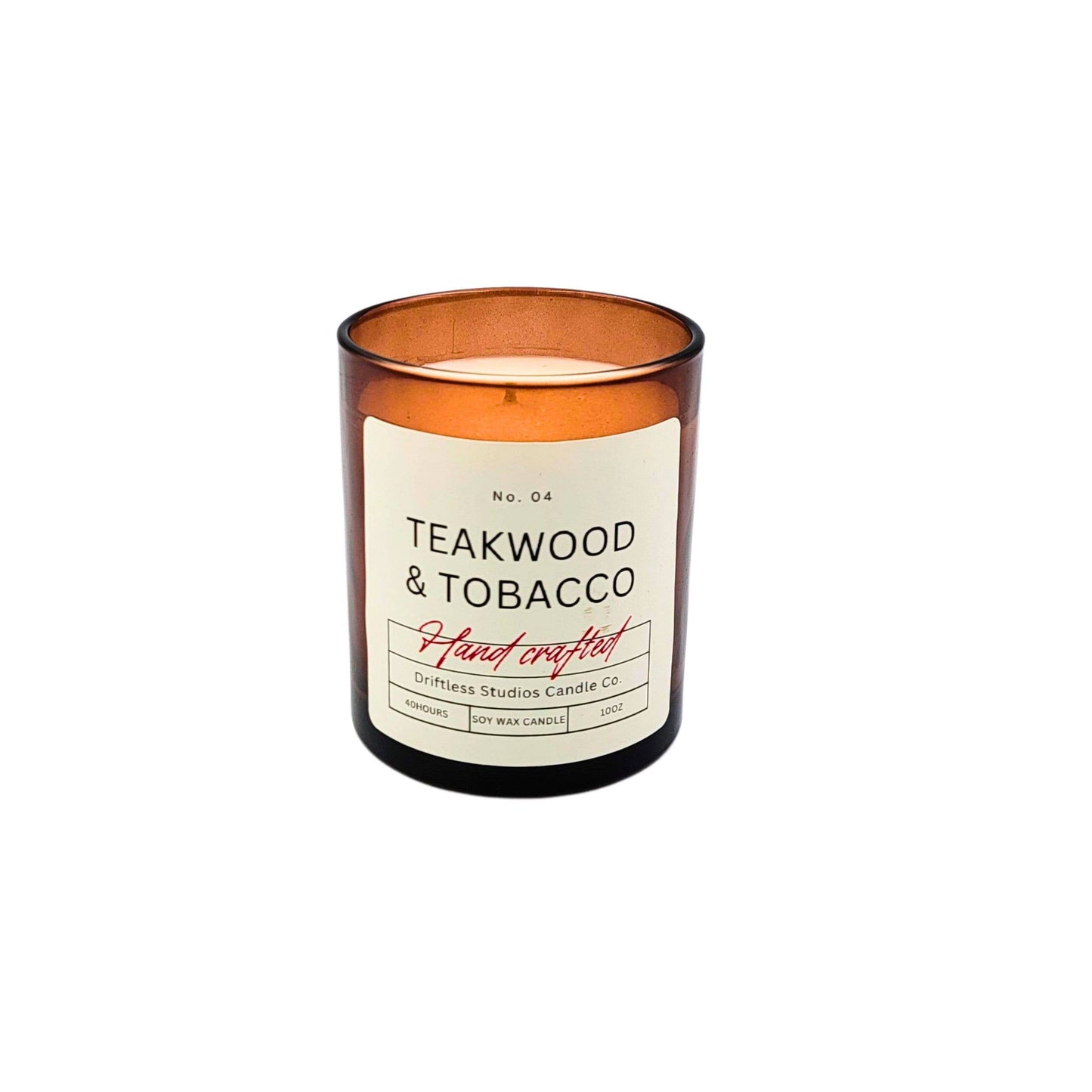 Teakwood Tobacco Everyday Soy Wax Candles - Father's Day