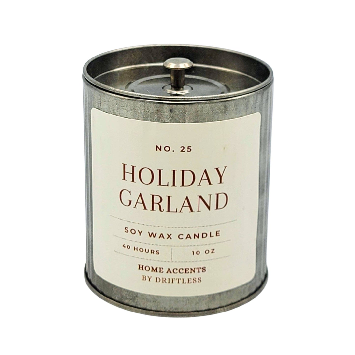 Holiday Garland Vintage Holiday Candles - Christmas Decor
