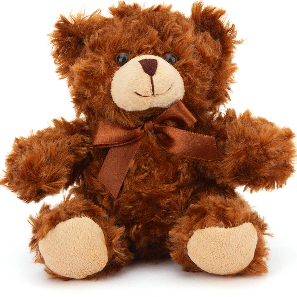 6″ Sitting Bears Plush | Ribbon Teddy Bear Assortments