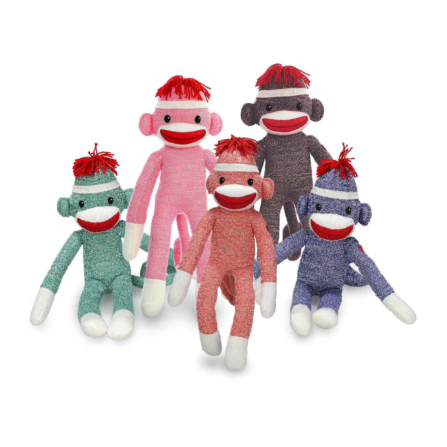 20″ Valentine Sock Monkey | Valentine Plush Monkey Gift