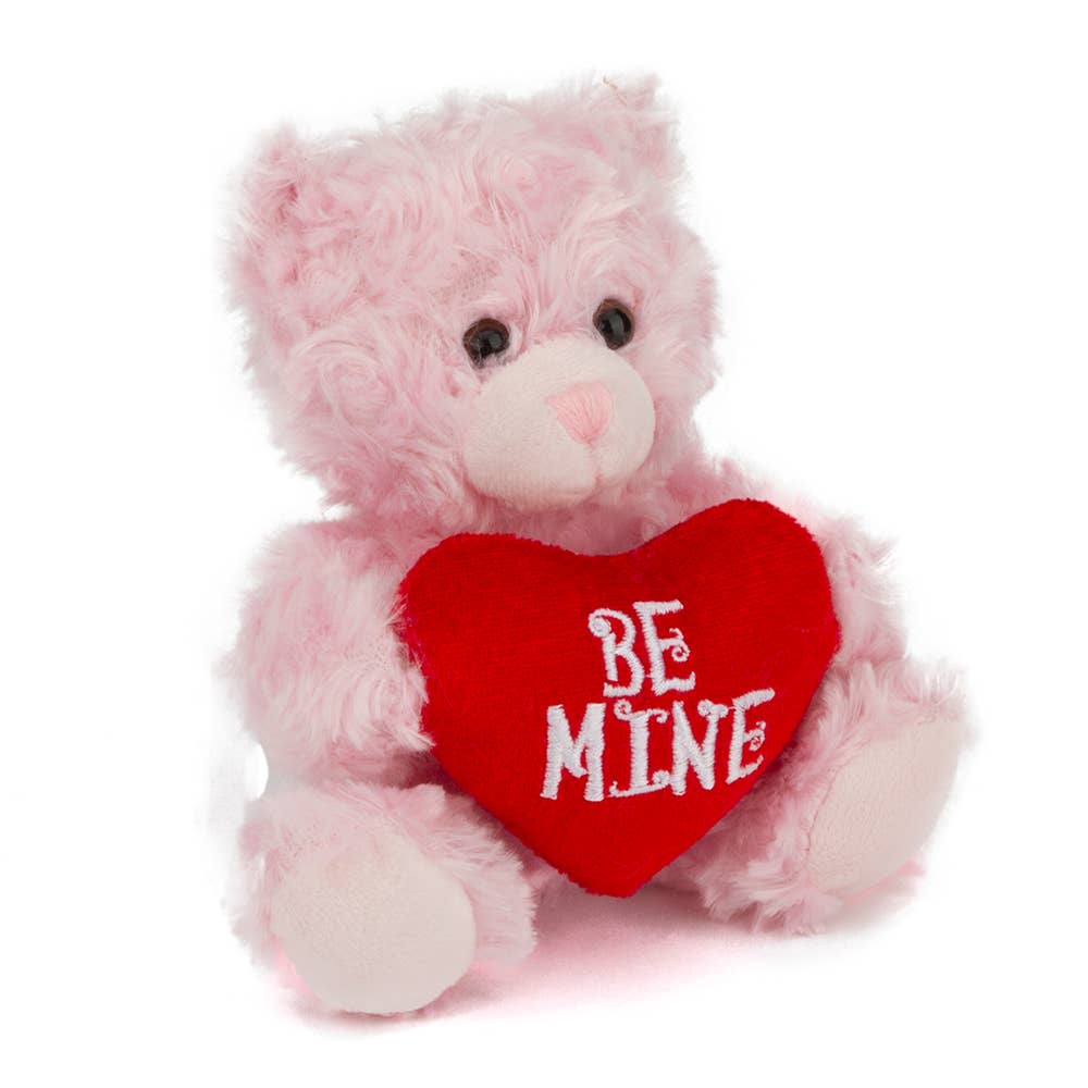 6″ & 9″ Valentine Teddy Bear | Bear Holding Be Mine Heart