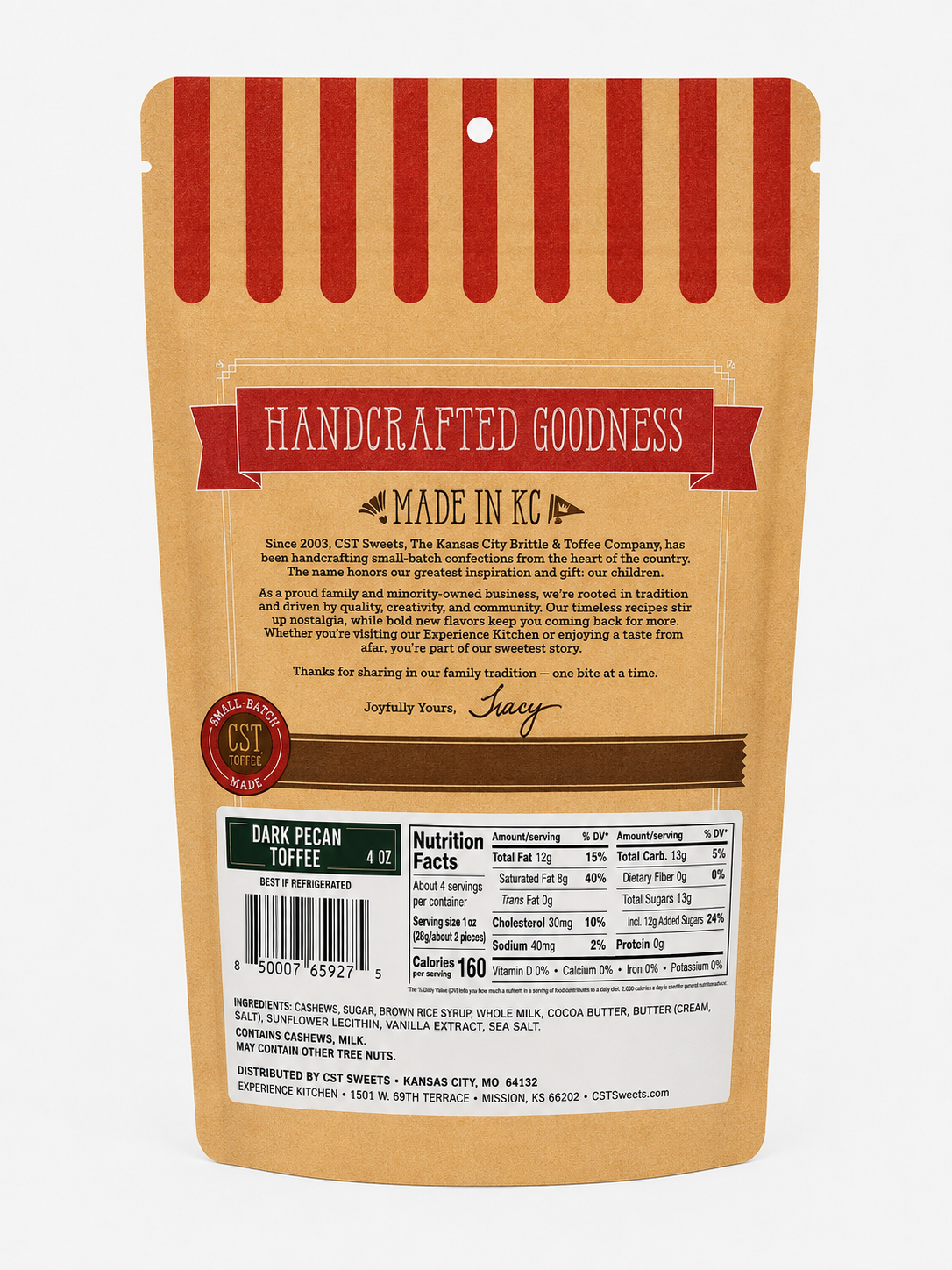 Dark Pecan Toffee