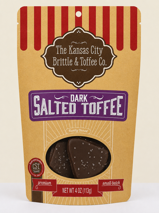 Dark Salted Toffee