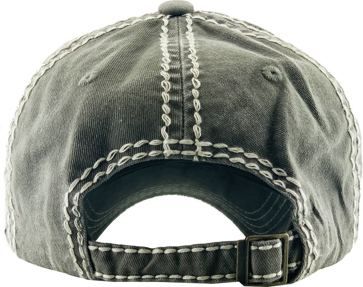 USA Flag Vintage Ballcap