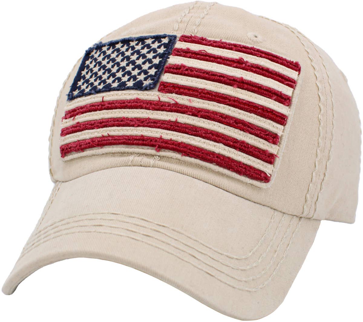 USA Flag Vintage Ballcap
