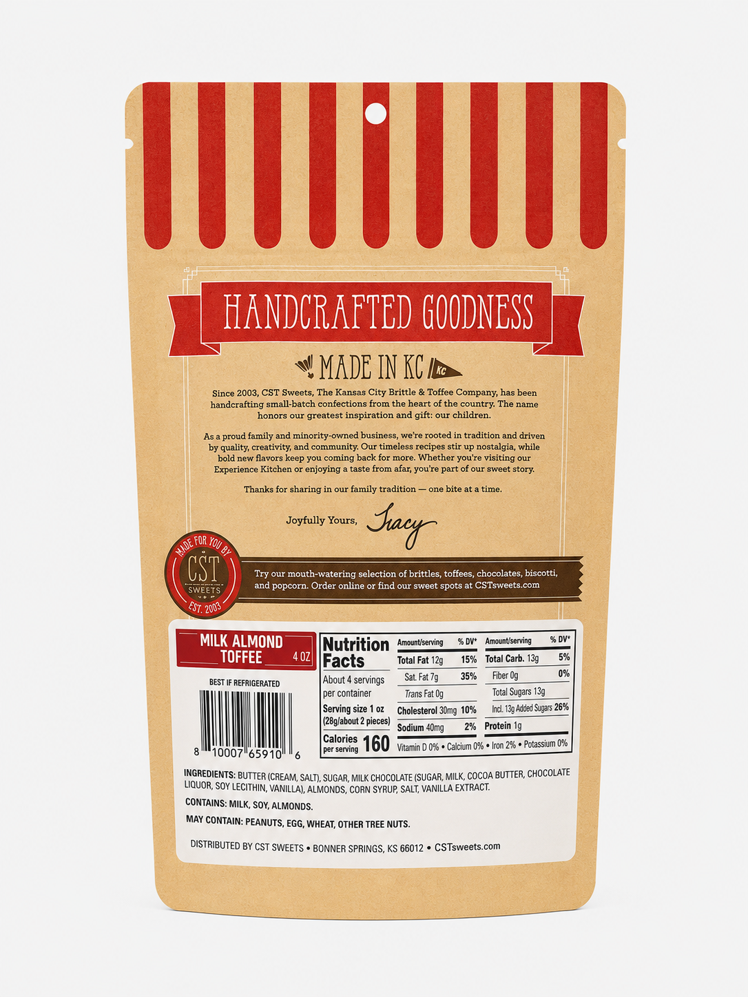 Milk Almond Toffee