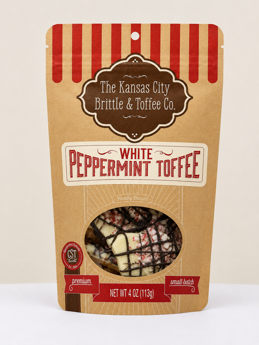 White Peppermint Toffee
