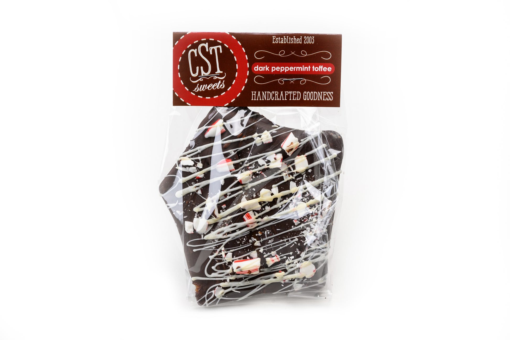 Dark Peppermint Toffee - CSTsweets