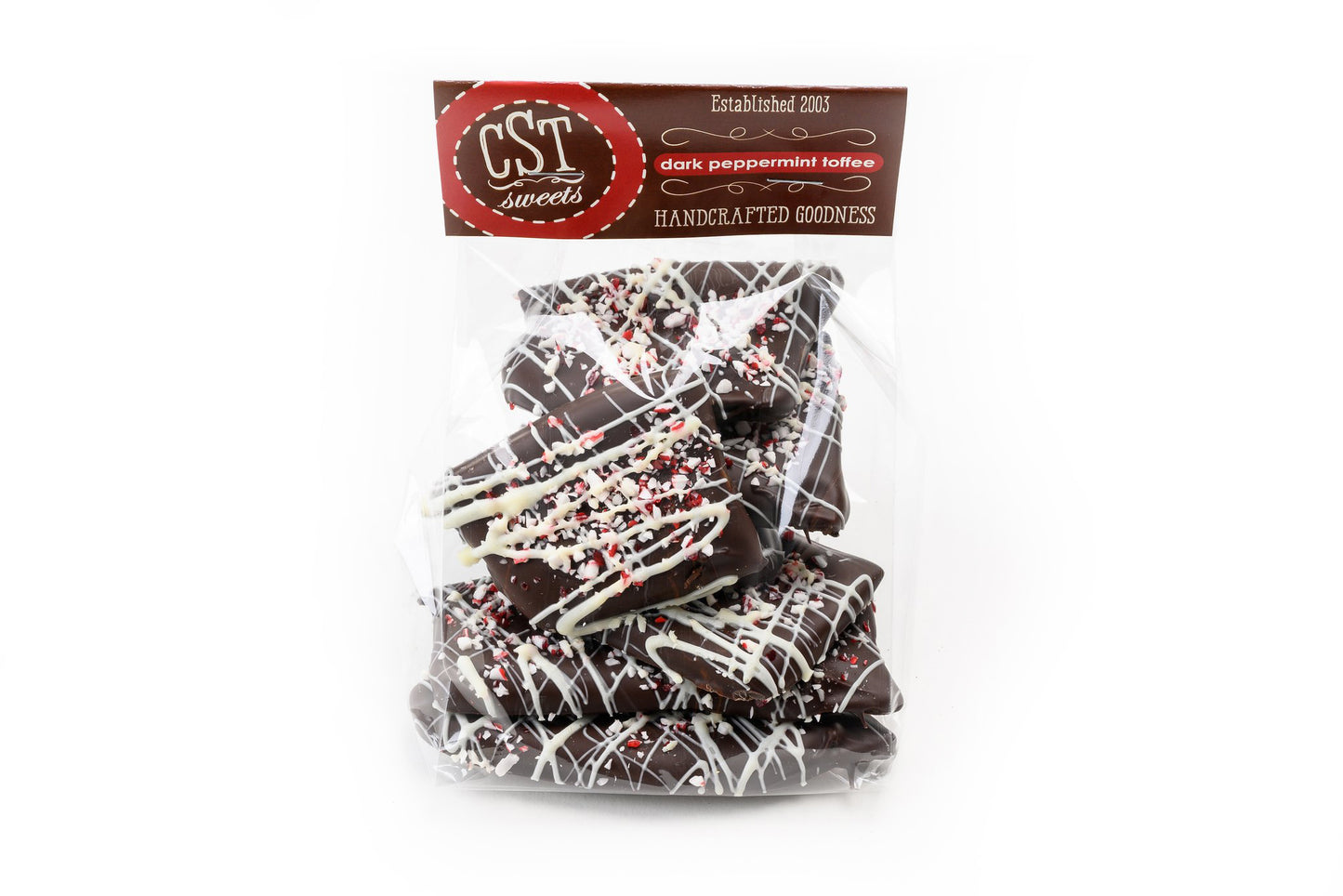 Dark Peppermint Toffee - CSTsweets