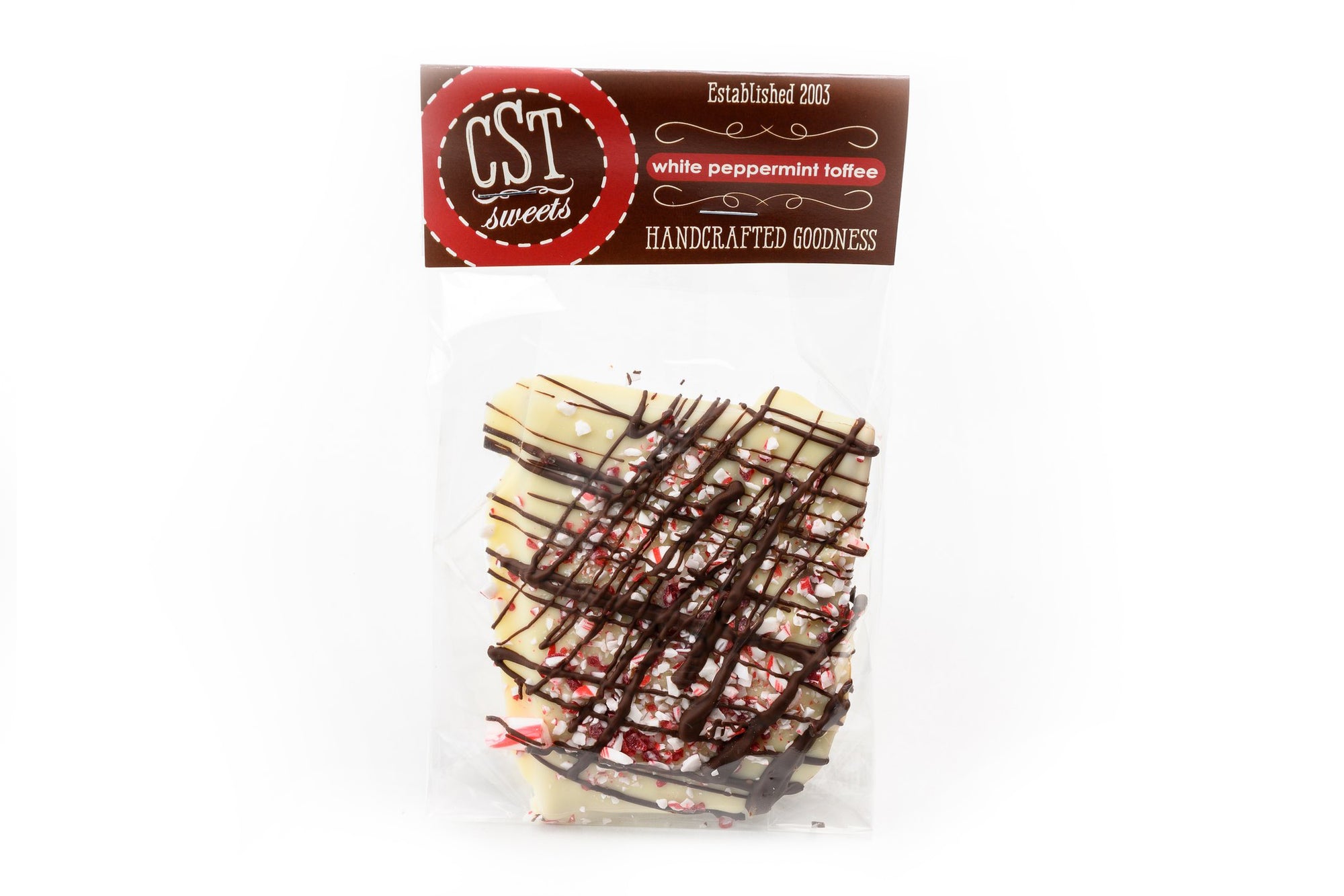 White Peppermint Toffee - CSTsweets